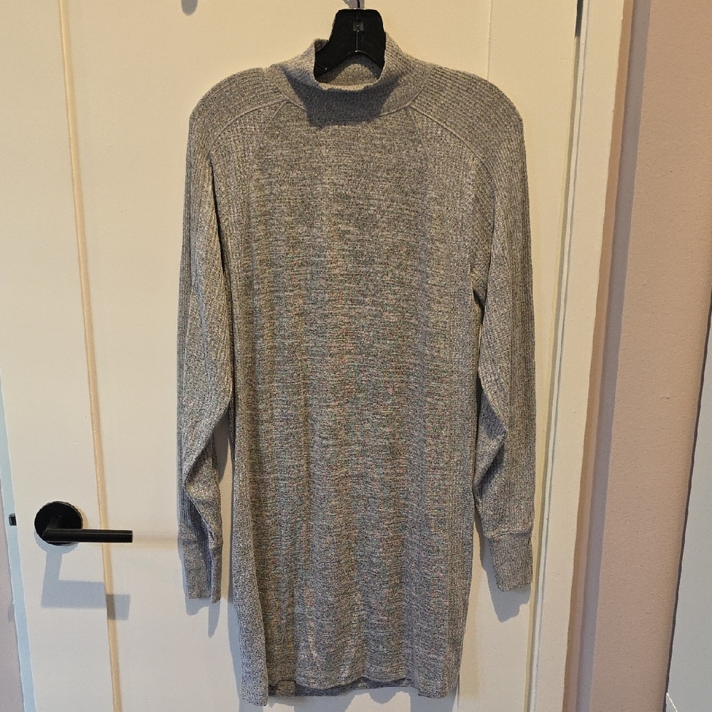 Rag & Bone Heather Gray Long Sleeve Dress